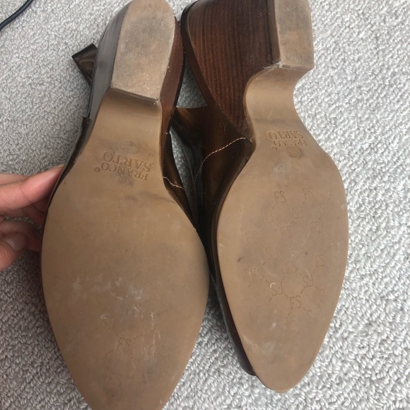Franco Sarto Cooper Bronze Wedges - Picture 3 of 6